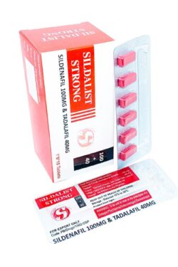 SILDALIST STRONG (SILDENAFIL 100MG + TADALAFIL 40MG)