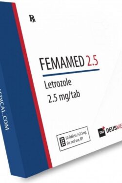 DEUS MEDICAL - FEMAMED 2.5 MG/TAB - 25 TABS/PACK