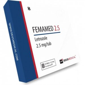 DEUS MEDICAL - FEMAMED 2.5 MG/TAB - 25 TABS/PACK