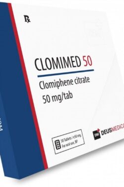 DEUS MEDICAL - CLOMIMED 50 MG/TAB - 50 TABLETS/PACK