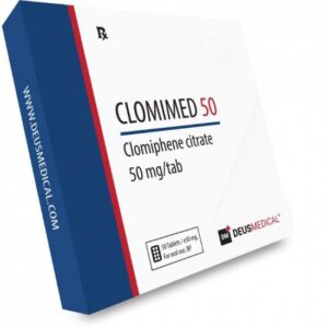 DEUS MEDICAL - CLOMIMED 50 MG/TAB - 50 TABLETS/PACK