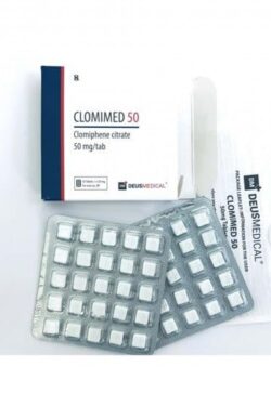 DEUS MEDICAL - CLOMIMED 50 MG/TAB - 50 TABLETS/PACK