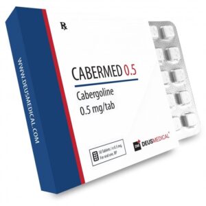 DEUS MEDICAL - CABERMED 0.5 MG/TAB - 50 TABLETS/PACK